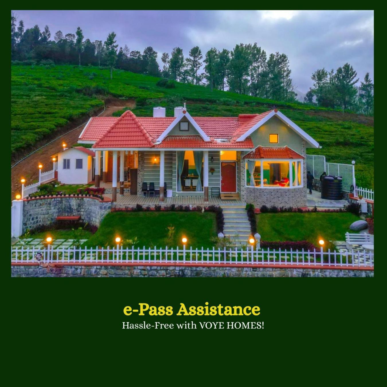 Emys Misty Charm Private Villa Ooty By Voye Homes Eksteriør billede